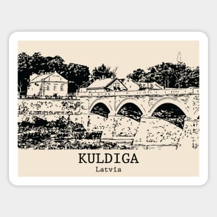 Kuldīga - Latvia Magnet